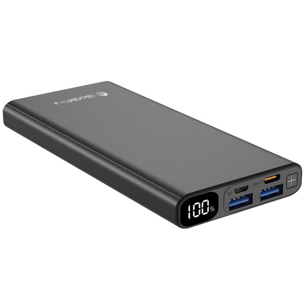 Powerbank GoGEN PB100008 10000 mAh, USB-C PD 20W (PB100008B) čierna