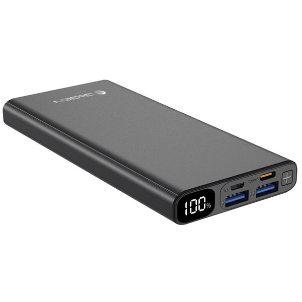 Powerbanka GoGEN PB100008 10000 mAh, USB-C PD 20W (PB100008B) čierna