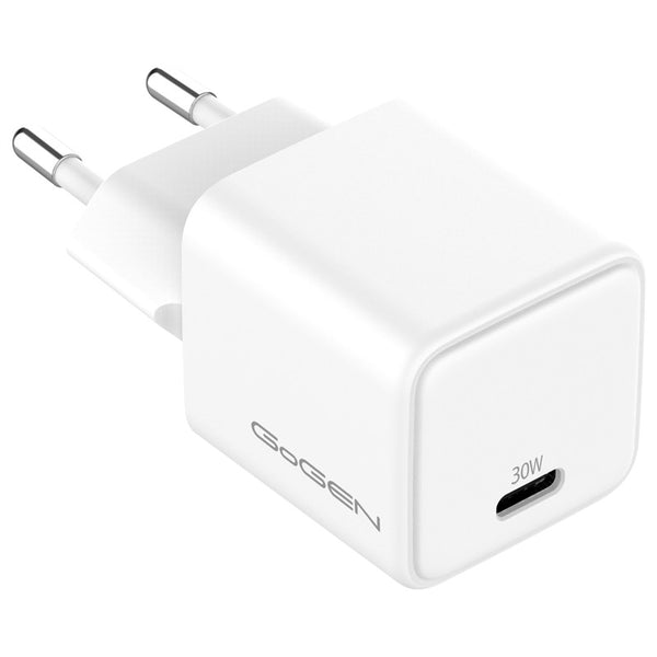 Nabíjačka do siete GoGEN ACHPD130, USB-C PD 30W (ACHPD130W01) biela